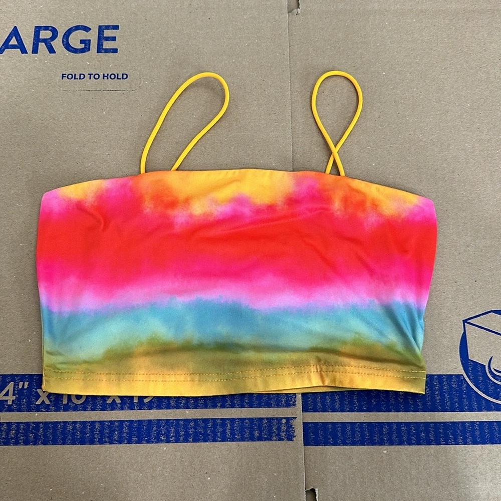 Shein top multicolor